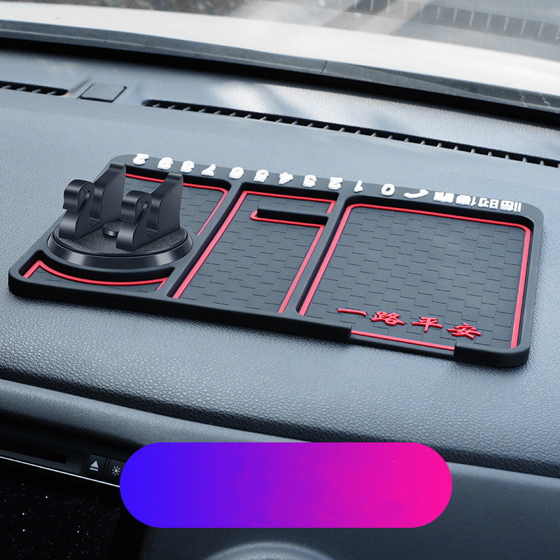 4-in-1 Non-Slip Car Phone Holder Mat