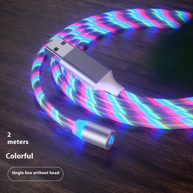 LED Fast Magnetic Lighting Charging Cable