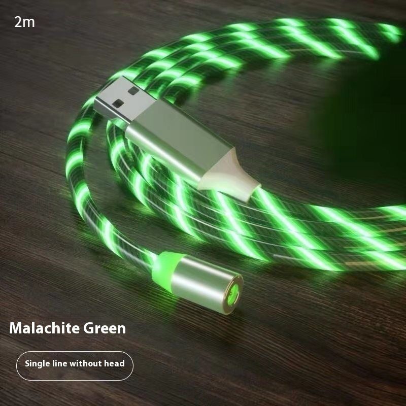 LED Fast Magnetic Lighting Charging Cable