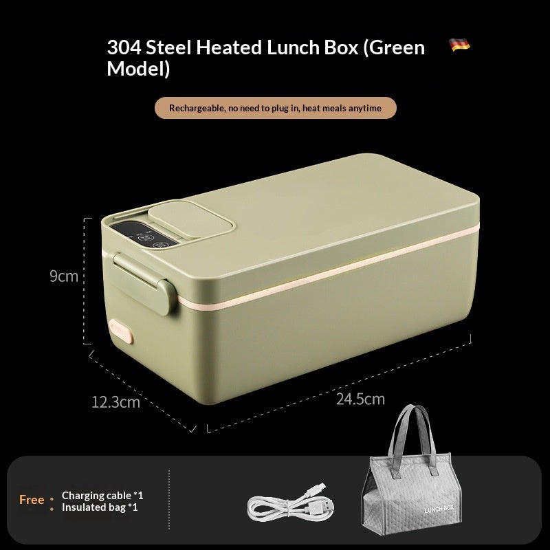 Wireless USB Rechargeable Heating Lunch Box