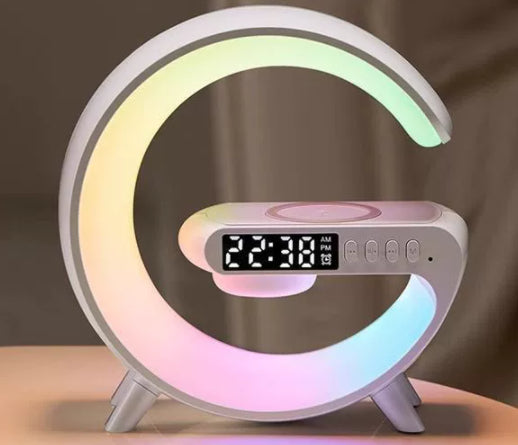 Intelligent G Shaped LED Speaker & Charger