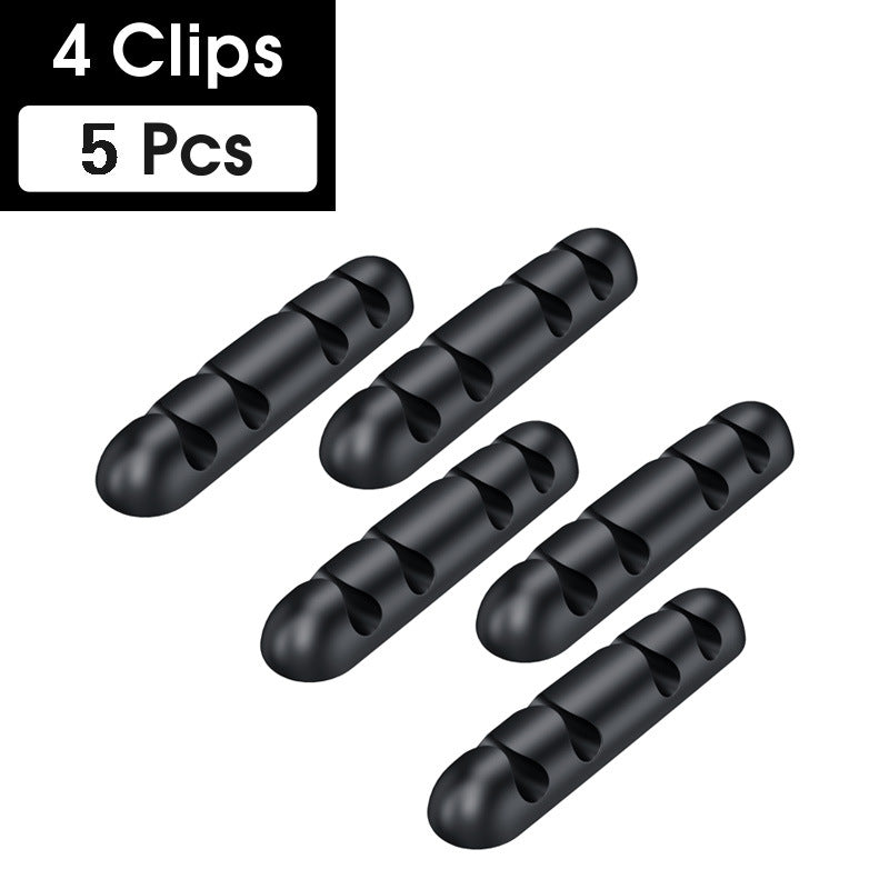 Simple Silicone Fixed Data Cable Organizer
