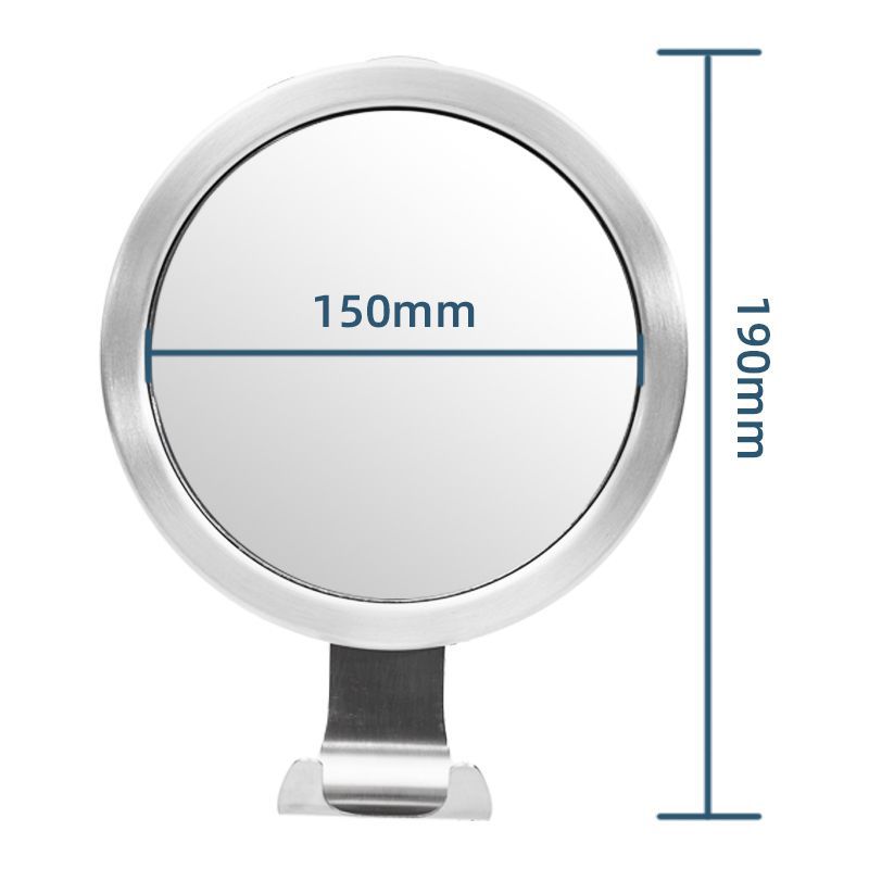 Anti Fog  Aluminum Alloy Bathroom Suction Cup