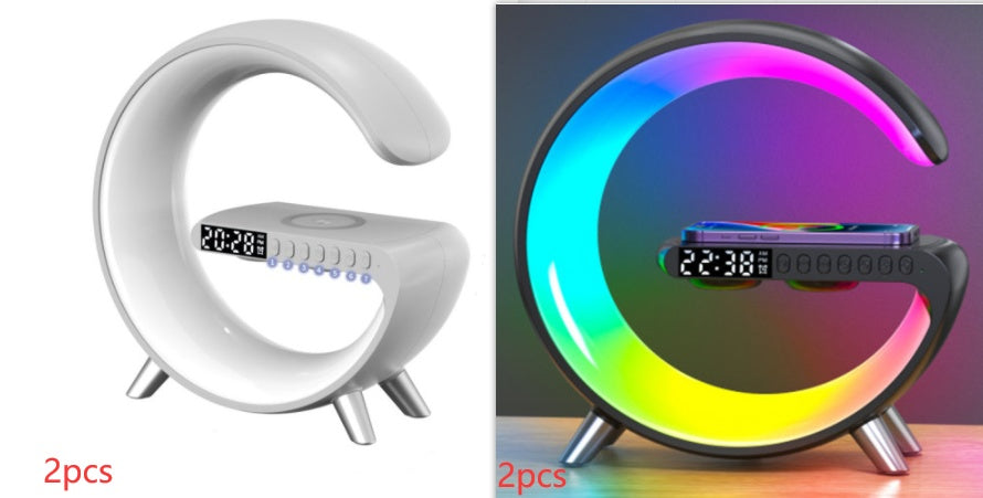 Intelligent G Shaped LED Speaker & Charger