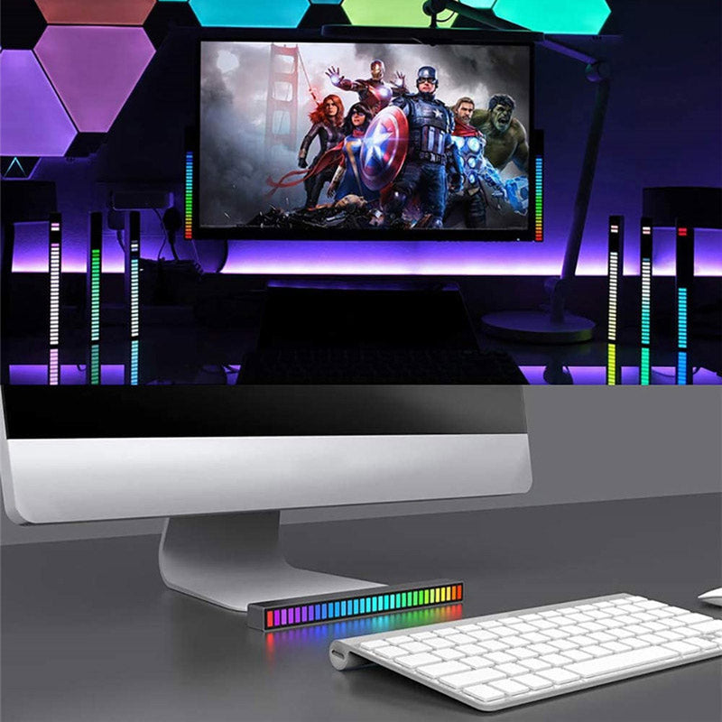 RGB Voice-Activated Music Rhythm Ambient Light