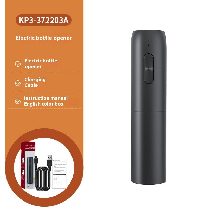 USB Rechargeable Electric Wine Bottle Opener