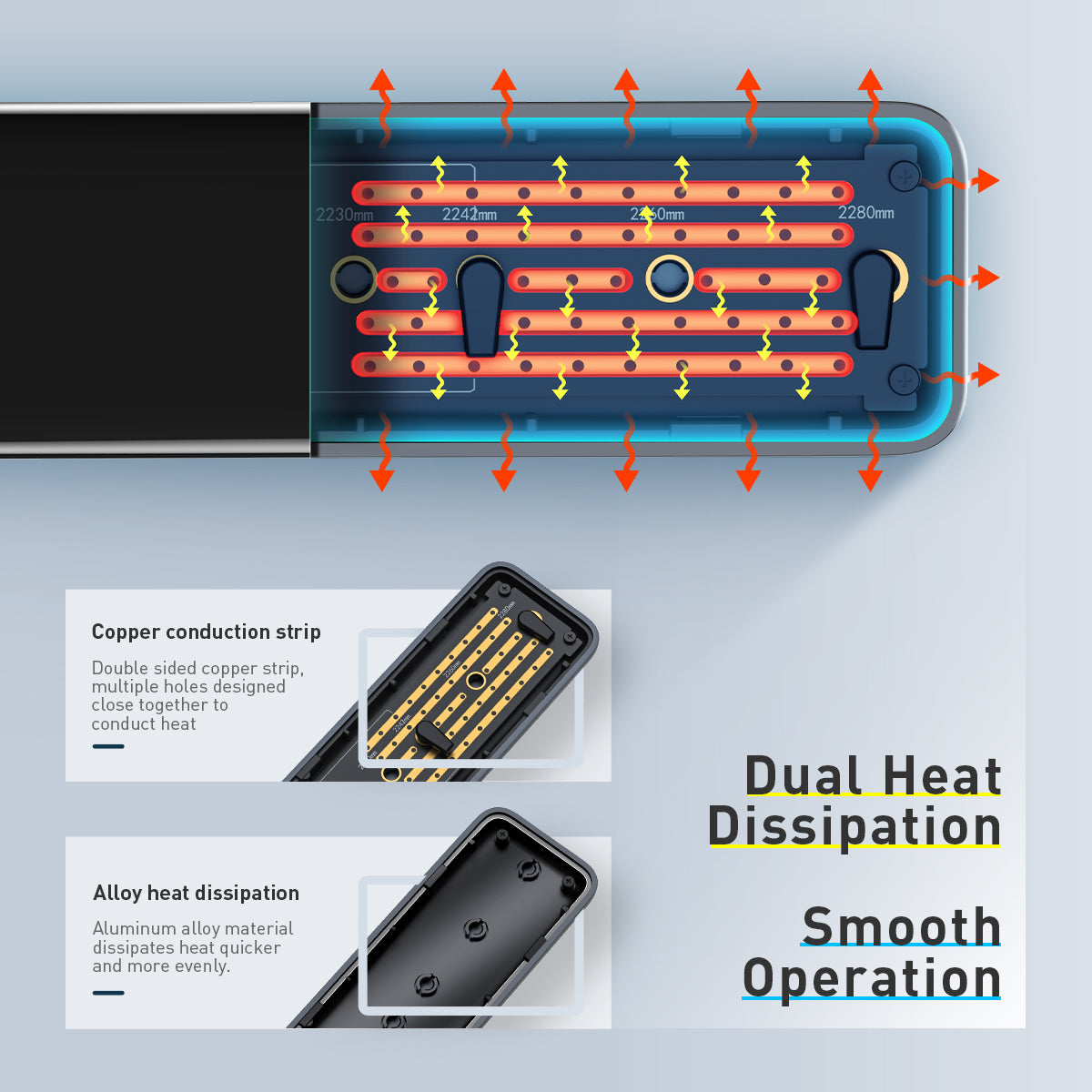 Quick Mobile Solid State Drive Box