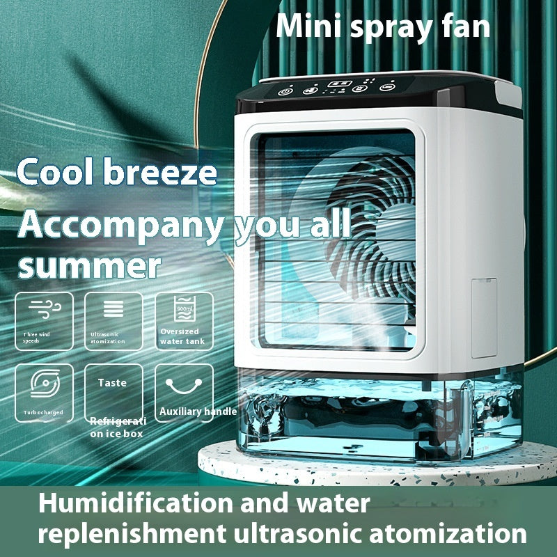 Dual Spray Desktop Air Conditioner Fan