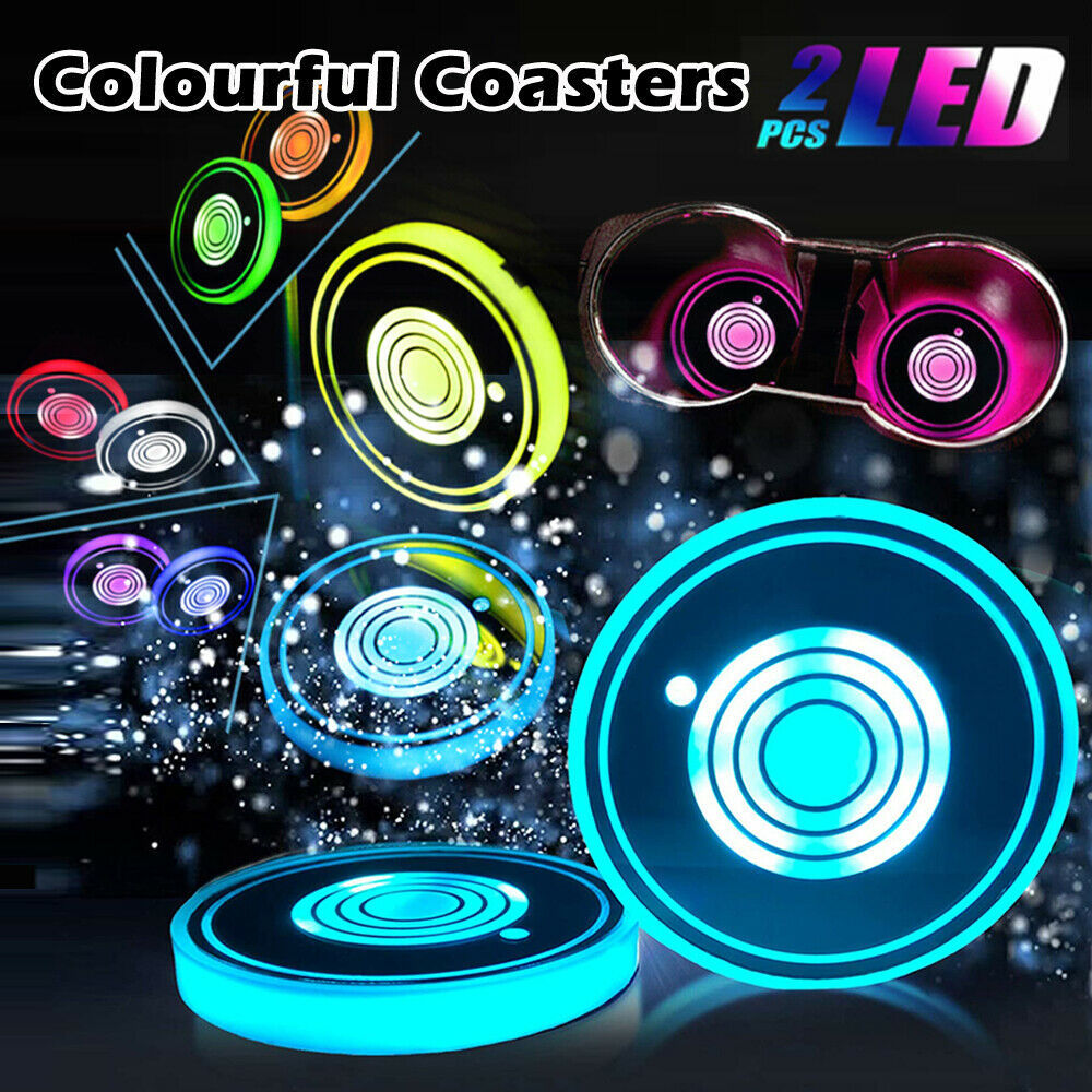 USB Charging Led Water Cup Light Mat