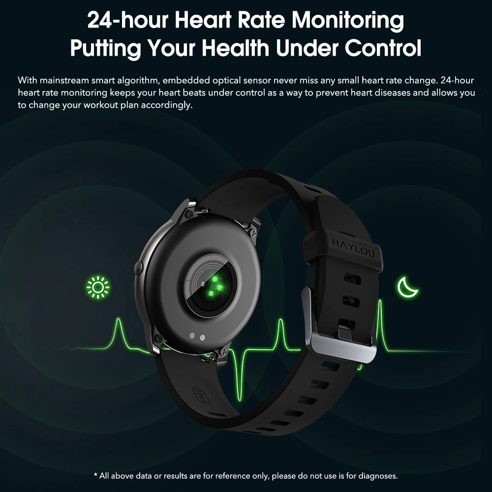 Smart Heart Rate Sleep Monitor Watch