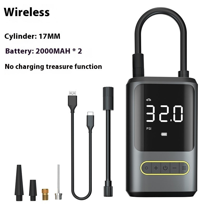 Wireless Mini Portable Car Tire Inflator
