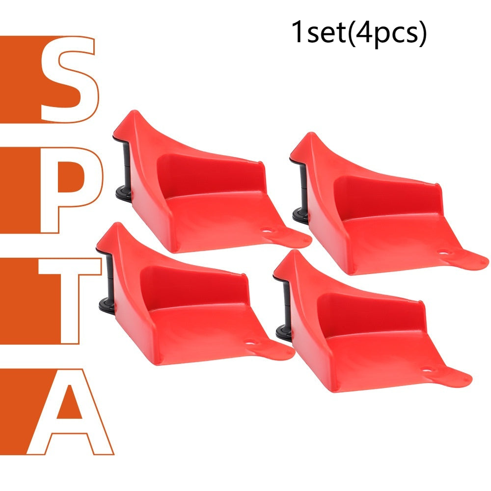 Portable Non-Slip Bracket Triangle Car Stop Device