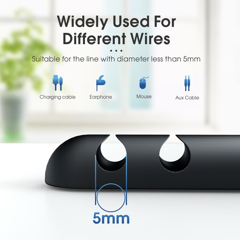 Simple Silicone Fixed Data Cable Organizer