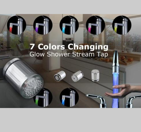 LED Creative Bathroom Light-Up Faucet